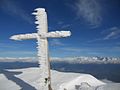 Gipfelkreuz des Chamechaude 2082 m