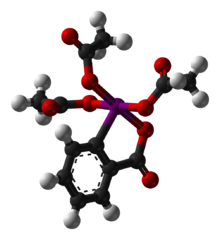 Ball-and-stick model of the Dess-Martin periodinane