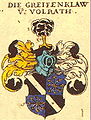 Gemehrtes Wappen im Siebmacher (um 1600)