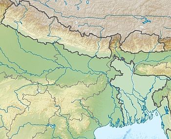 Mappa di localizzazione: Gange