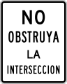 R10-7 Do not block intersection