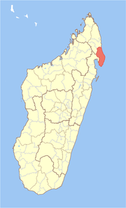 Location in Madagascar