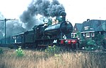 NS-locomotief 3737 op 23 mei 1974 met excursietrein te Bilthoven.