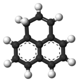 Molecuulmodel van fenaleen