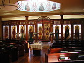 Saint Anne's church interior in 2013 after remodeling