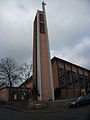 Josephskirche Sindelfingen Turm von vorne