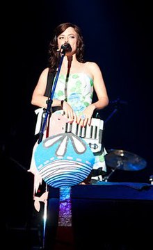 Lenka performing at Summer Sonic festival in Tokyo, Japan, 2009