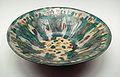 Three color bowl, Iran 9th-10th century 三彩鉢.