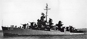 USS Aulick am 24. Februar 1945 vor Mare Island