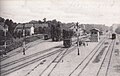 Bahnhof Walburg (Els.) um 1900