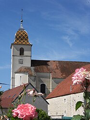 The church in Champagney