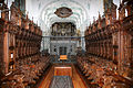 Chorgestühl in der Stiftskirche