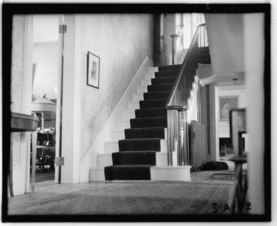 Main staircase, Mar. 1934.