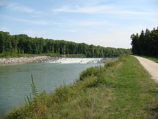 Iller bei Flusskilometer 17