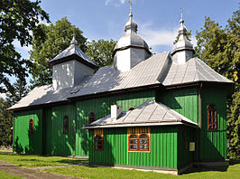 Een houtenkerk in Kostarowce