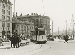 Reklame for Lavéns kol på 1920-tallet.