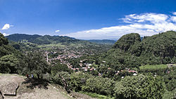 Landschaft in Malinalco
