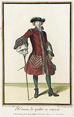 Feiner Herr im ‚Surtout‘, Jean Dieu de Saint-Jean (tätig 1675-1695), 1684