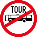 Buses tour Prohibited