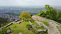 Blick vom Bergfried Richtung Südwesten