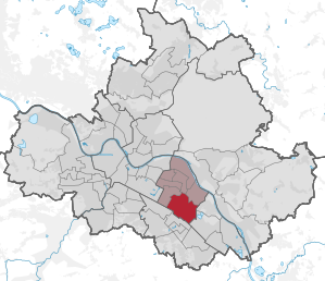 Lage des statistischen Stadtteils Seidnitz/Dobritz in Dresden