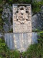 Wappenstein (Erzbischof Paris von Lodron) vom abgetragenen Steinpass-Tor