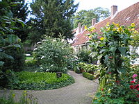 Gemeenschappelijke tuin (hof) van het Bruntenhof