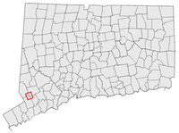 Georgetown in southwestern Connecticut