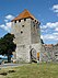 Pulverturm (Kruttornet) in der Stadtmauer von Visby