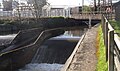 Bridge and Weir at Water Treatment Plant Ruthin