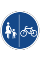 241-31 getrennter Fuß- und Radweg