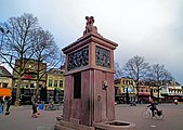 Monument ter herdenking van de brand, uit 1912