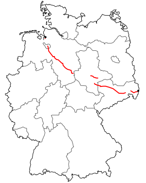 Verlauf der B 6