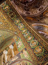 Basilica of San Vitale, Ravenna, Italy, unknown architect, 527-548[126]