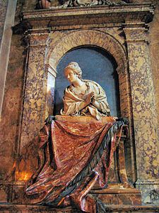 Gravmonument over Maria Colomba Vincentini av Bernardino Cametti.