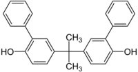 Strukturformel von Bisphenol PH