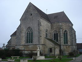 The church in Broussy-le-Grand