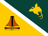 Flagge von Jiwaka