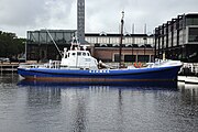 KNRM-reddingboot Javazee in het Nationaal Reddingmuseum Dorus Rijkers in Den Helder in 2013