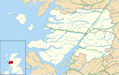 Làrach Mòr is located in Lochaber