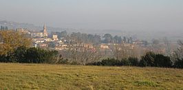 Gezicht op Montégut-Lauragais