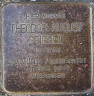 Stolperstein für Theodor August Spiegel