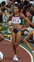 Silbermedaille für die Weltmeisterin über 100 Meter Torri Edwards