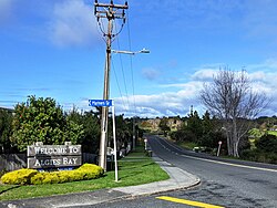 Welcome sign