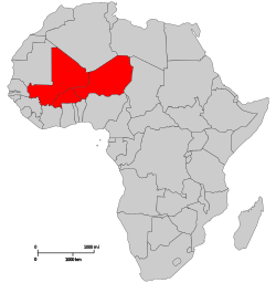 Alliance of Sahel States (red)