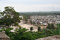 Blick vom Fort auf den Nachbarort Princes Town