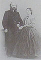 Elisabeth Mann mit ihrem zweiten Mann Gustav Haag
