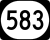 Kentucky Route 583 marker