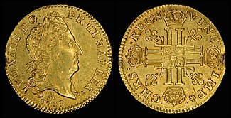 Louis XIV One Louis d’or (1709)