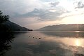 Alpsee bei Sonnenuntergang